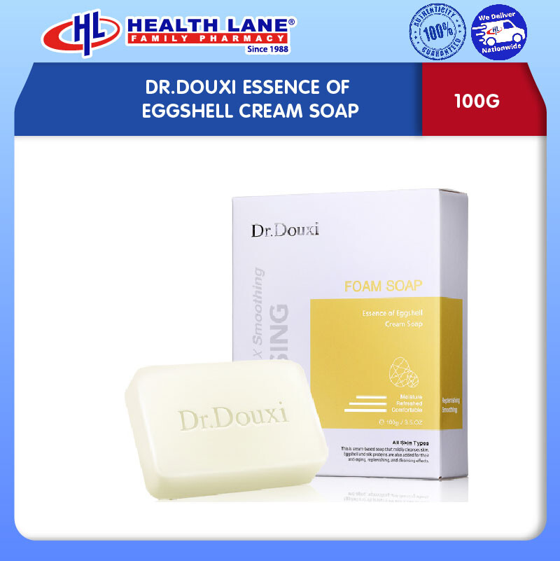 DR.DOUXI ESSENCE OF EGGSHELL CREAM SOAP (100G)